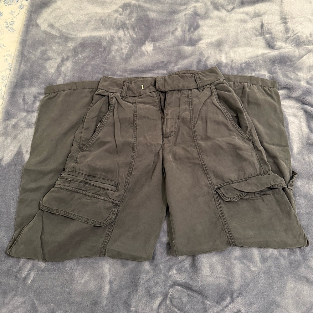 SO Charcoal Casual Cargo Pants